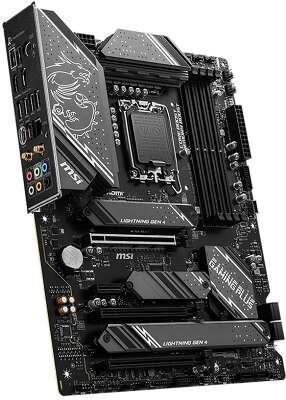 Материнская плата MSI Z790 GAMING PLUS WIFI Z790, LGA1700, 4*DDR5, 3*PCIEx16, 1*PCIEx1, 4*M.2, 2*TypeC, 1*USB3.2Gen2, 6*USB3.2Gen1, 8*USB2.0, 6*SATA3.0, 2.5G, DP, HDMI, ATX, RTL