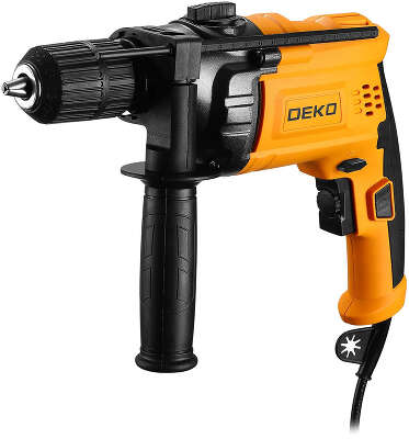 Дрель ударная Deko DKID1200W 1200Вт патрон:быстрозажимной реверс (кейс в комплекте) (063-4327)