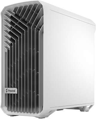 Корпус Fractal Design Torrent Compact White TG Clear Tint, белый, EATX, Без БП (FD-C-TOR1C-03)