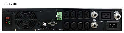 ИБП Powercom Smart King RT SRT-2000A LCD, 2000VA, 1800W, IEC