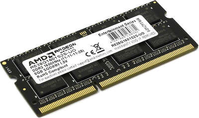 Модуль памяти DDR-III SO-DIMM 8192Mb DDR1600 AMD R5 Entertainment (R538G1601S2S-U)