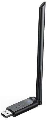 Адаптер двухдиапазонный UGREEN CM496 (90339) AC650 High-Gain Dual Band Wireless USB Adapter. черный