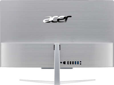 Моноблок Acer Aspire C22-820 21.5" FHD J4025D/4/1000/WF/BT/Cam/Kb+Mouse/Endless OS,серебристый/черный