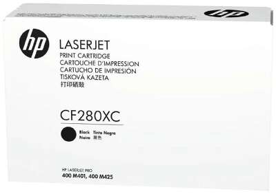 HP Картридж CF280XC 80X лазерный увеличенной емкости (6900 стр) (белая корпоративная коробка)