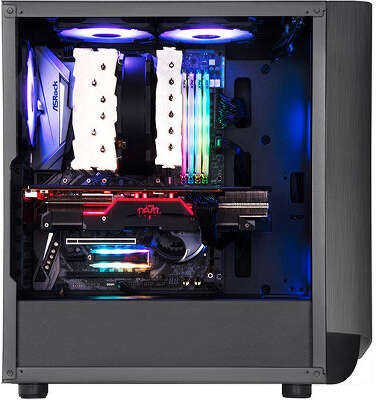 Корпус SilverStone SETA A1, черный/титан, ATX, Без БП (SST-SEA1TB-G)