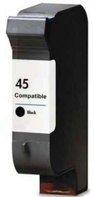 HP 51645AE/51645AA Картридж №45, Black {DJ710/720/8XX/1600/930C/950/959/970Cxi/DJ1100/20/1220C/6122/27, black (42ml)}