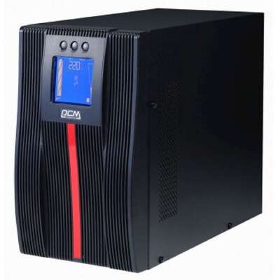 PowerCom Macan MAC-1500 ИБП {On-Line, 1500VA / 1500W, Tower, 6xC13, LCD, Serial+USB, SNMPslot, подкл. доп. батарей} (1186436)
