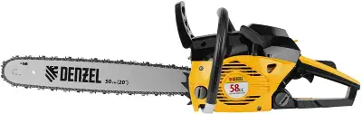 Бензопила Denzel DGS-5820 4.1л.с. дл.шины:20" (50cm) (95235)