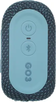 Колонка порт. JBL GO 3 синий 4.2W 1.0 BT 10м (JBLGO3BLU)