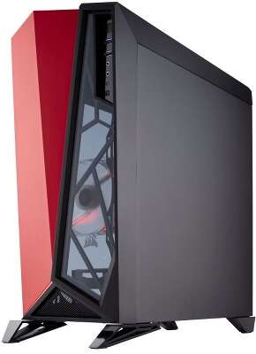 Корпус Corsair Carbide SPEC-OMEGA, черный/красный, ATX, Без БП (CC-9011120-WW)