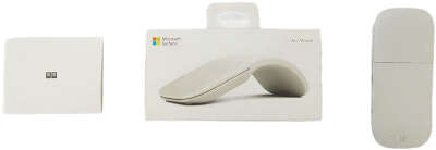 Мышь Microsoft Arc mouse Light Gray