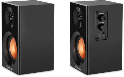 Колонки Defender Aurora S12 2.0 черный 12Вт