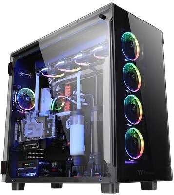 Корпус Thermaltake View 91 TG RGB, черный, ATX, Без БП (CA-1I9-00F1WN-00)