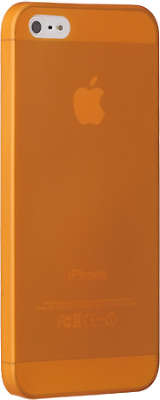 Чехол для iPhone SE/5S/5 Ozaki O!coat 0.3 Jelly, оранжевый [OC533OG]