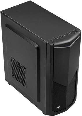 Корпус AeroCool Tomahawk-S 500W, черный, ATX, 500W (4718009156920)