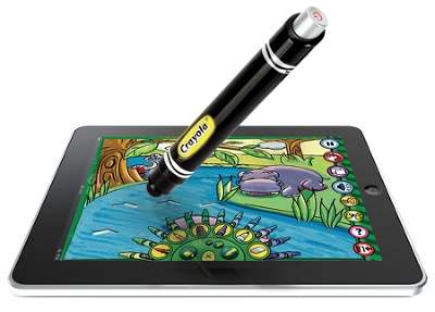 Детский интерактивный стилус Griffin Crayola ColorStudio HD для iPad [GC30002]