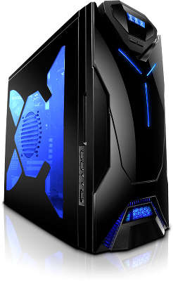 Корпус midiATX NZXT Guardian 921 Black-Blue (без б,п)