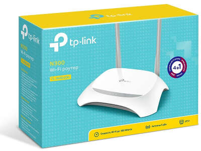 Маршрутизатор TP-LINK TL-WR840N (N300, 1x100Mbs WAN, 4x100Mbs LAN, MIMO) (TL-WR840N)