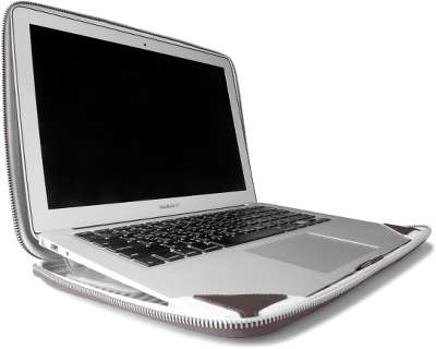 Сумка для MacBook Air 11" Cozistyle Smart Sleeve, черная (хлопок, кожа) [COZ-CLNR1109]