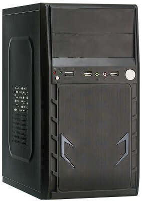 Корпус ExeGate BAA-105, черный, mATX, 400W (EX280393RUS)