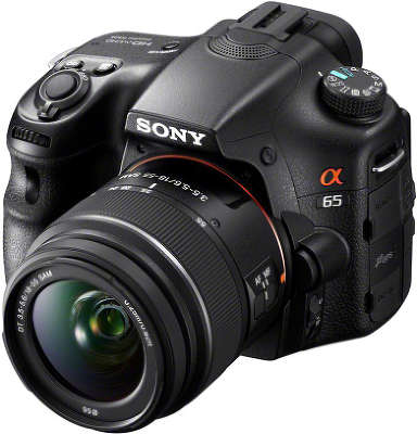Цифровая фотокамера Sony Alpha SLT-A65 Kit (18-55 мм f/3.5-5.6)