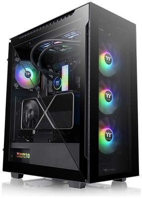 Корпус Thermaltake Divider 500 TG ARGB, черный, ATX, Без БП (CA-1T4-00M1WN-01)
