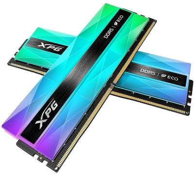 Модуль памяти ADATA 32GB LANCER RGB DDR5 DRAM Module kit 2*16gb, 8000MT/s, CL 38-48-48, 1.45V