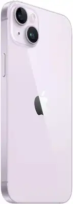 Смартфон Apple A2882 iPhone 14 128Gb 6Gb фиолетовый моноблок 3G 4G 1Sim 6.1" 1170x2532 iOS 16 12Mpix 802.11 a/b/g/n/ac/ax NFC GPS GSM900/1800 GSM1900 Protect