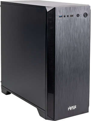 Корпус HIPER H606, черный, mATX, Без БП (H606)