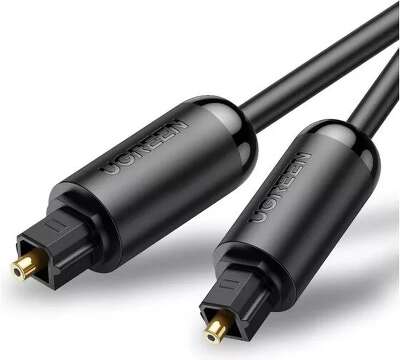 Аудиокабель UGREEN AV122 (70892) Toslink Optical Male To Male Audio Cable. Длина: 2 м. Цвет: черный