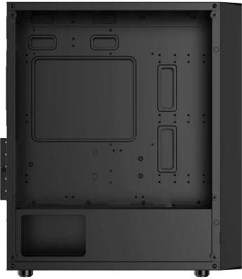 Корпус MiniTower Ocypus Gamma C50 BLACK (mATX, без БП, 2xUSB1.1 Type-A+USB3.2 Type-A) (Gamma-C50-BKG000XX-GL)