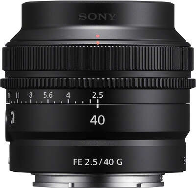 Объектив Sony FE 40 мм f/2.5 G [SEL-40F25G]