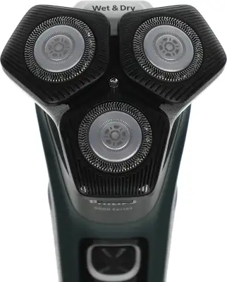 Бритва роторная Philips S5884/50 реж.эл.:3 питан.:аккум. зеленый