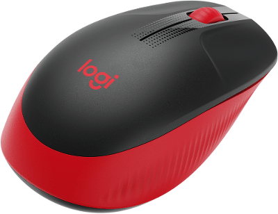 Мышь Logitech Wireless Mouse M190, Red, [910-005908]