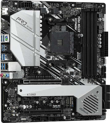 Материнская плата microATX LGAAM4 ASRock X570M Pro4