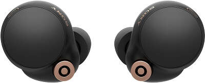 Беспроводные наушники Sony WF-1000XM4, с шумоподавлением, чёрные