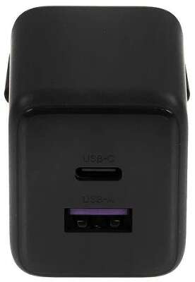 Сетевое зарядное устройство UGREEN X516 (55539) 30W 2-Port USB-C&USB-A GaN Fast Charger EU. Цвет: серый