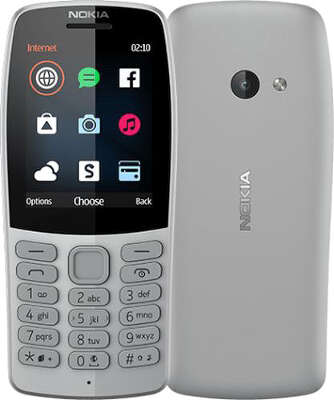 Мобильный телефон Nokia 210 Dual Sim Grey