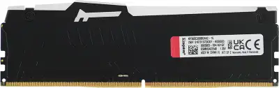 Память DDR5 2x8Gb 6000MHz Kingston KF560C36BBEAK2-16 Fury Beast RGB RTL Gaming PC5-48000 CL36 DIMM 288-pin 1.35В single rank с радиатором Ret