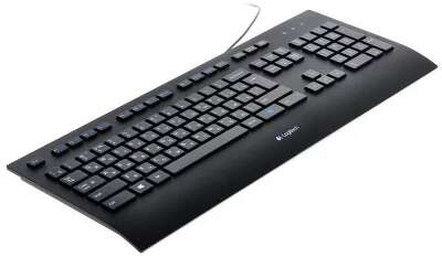 Клавиатура проводная LOGITECH K280e черный (USB, 103 клавиши, водостойкая) (920-005215)