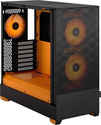 Корпус Fractal Design Pop Air RGB Orange, черный/оранжевый, ATX (FD-C-POR1A-05)