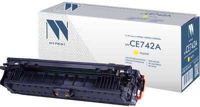 Картридж NVP совместимый NV-CE742A Yellow