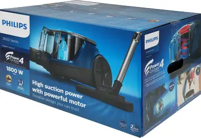 Пылесос Philips 2000 Series XB2022/01 1800Вт синий/черный