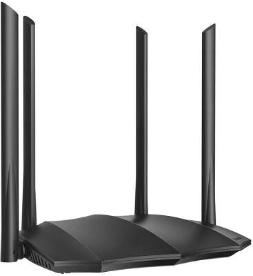 Маршрутизатор Tenda AC8 Двухдиапазонный гигабитный Wi-Fi роутер AC1200 до 300 Мбит/с на 2,4 ГГц + до 867 Мбит/с на 5 ГГц, LAN 4x1Гбит/с, WAN 1x1Гбит/с, 4 антенны