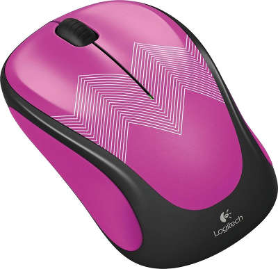 Мышь беспроводная Logitech Wireless Mouse M238 Play Collection USB Purple Zigzag (910-004483)