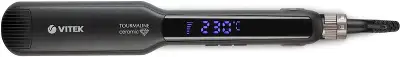 Выпрямитель Vitek VT-8416 60Вт черный макс.темп.:230С покрытие:керамико-турмалиновое
