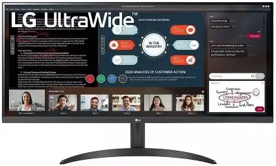 Монитор 34" LG UltraWide 34WP500-B IPS 2560x1080 HDMI