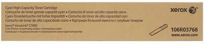 XEROX 106R03768 Тонер-картридж повышенной ёмкости голубой (10,1K) XEROX VersaLink C7000 