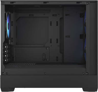 Корпус Fractal Design Pop Mini Air RGB Black TG Clear Tint, черный, mATX, Без БП (FD-C-POR1M-06)