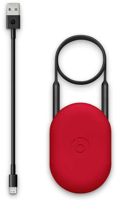 Наушники с ПДУ и микрофоном Beats BeatsX Wireless, Decade Collection Black/Red [MRQA2ZE/A]